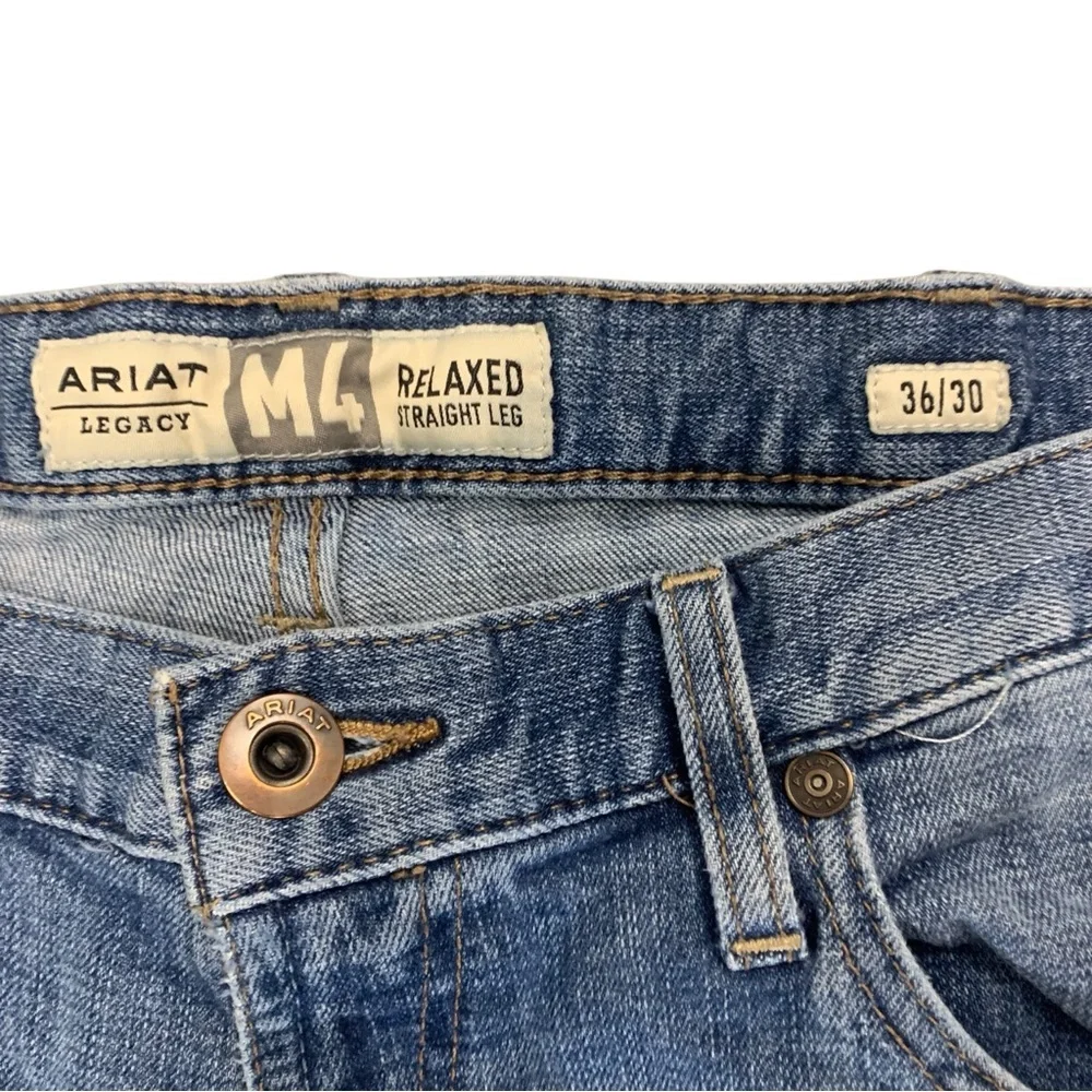 ARIAT M4 Relaxed Fit Straight Leg Jeans - Men’s Size 36x30‎
